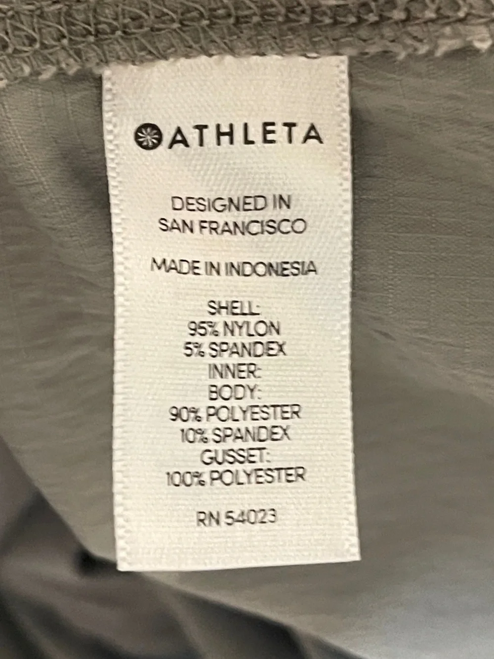 Athleta Trekkie Skort Skirt Galactic Gray Athletic Sport Tennis Casual Women's 2